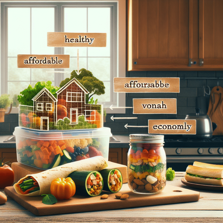 home-packed vegan lunch ideas on a dime