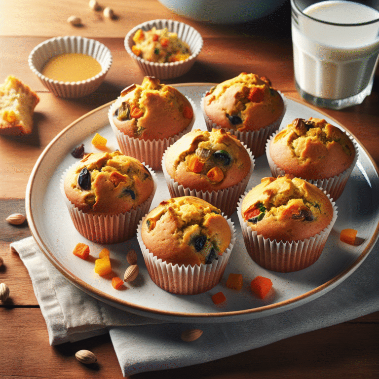 healthy vegan savory muffins for anytime snack