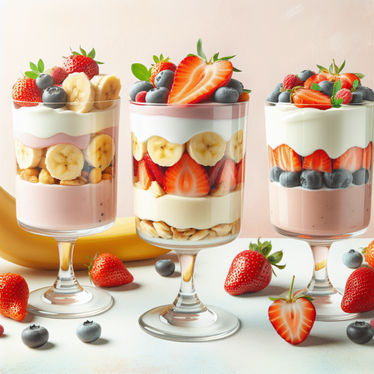 healthy budget-friendly vegan fruit parfaits