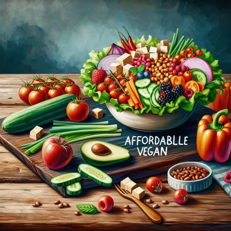 affordable vegan salad ideas for lunch