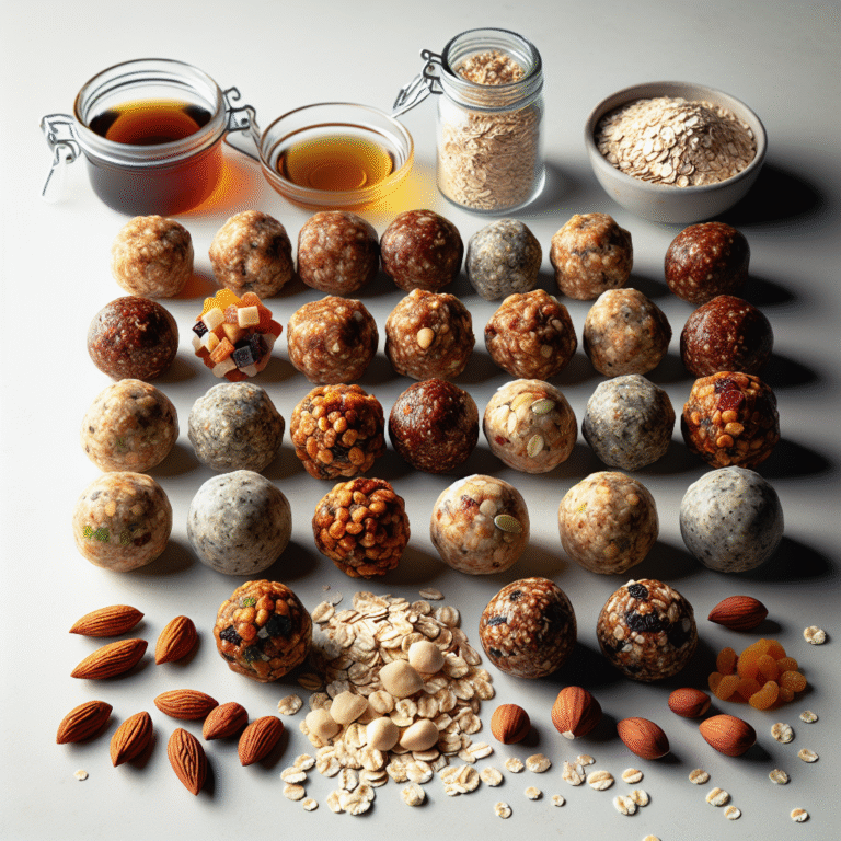 no-bake vegan protein bites for school snacks