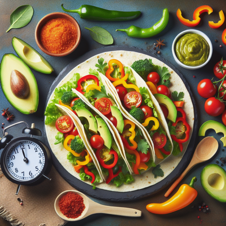 simple vegan tacos under 20 minutes