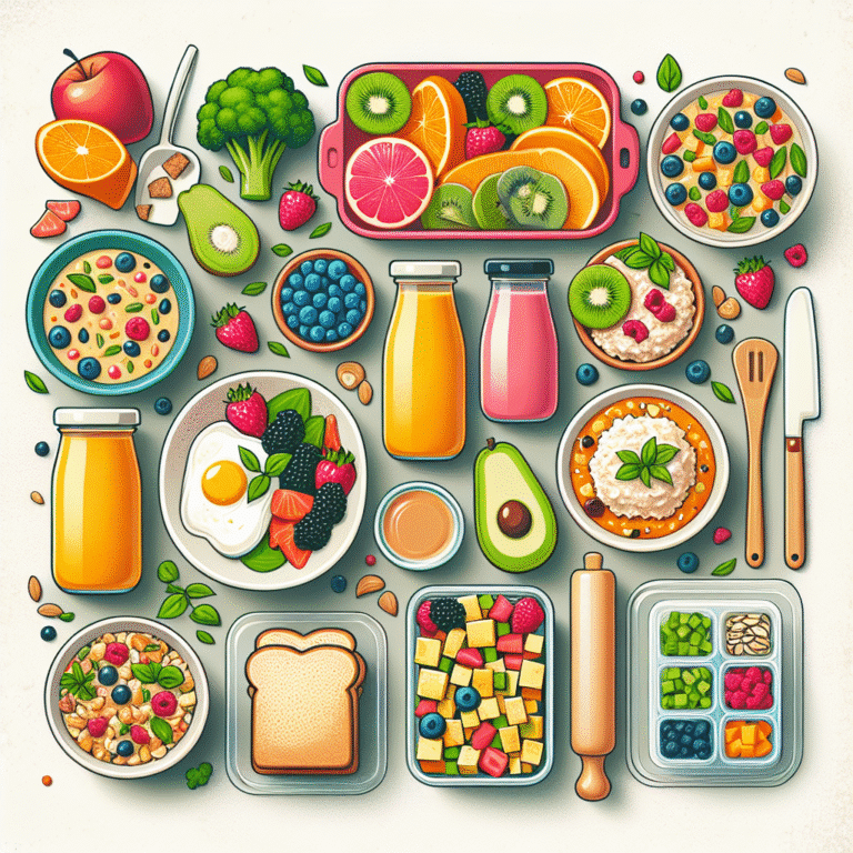 quick and simple vegan breakfast meal prep ideas