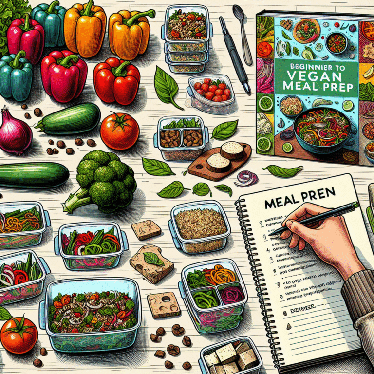 essential tips for beginner vegan meal prep