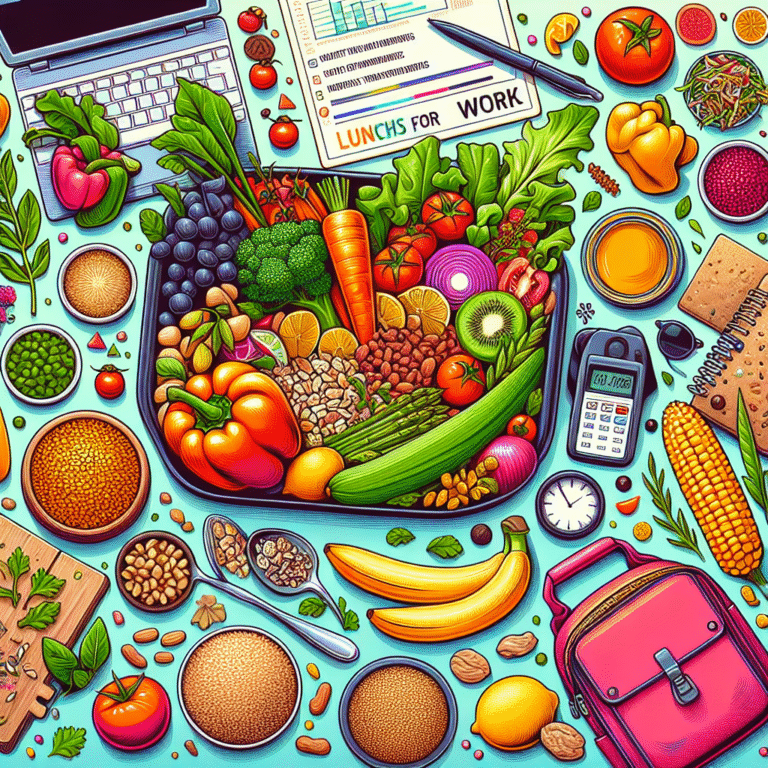 quick vegan lunch recipes for work