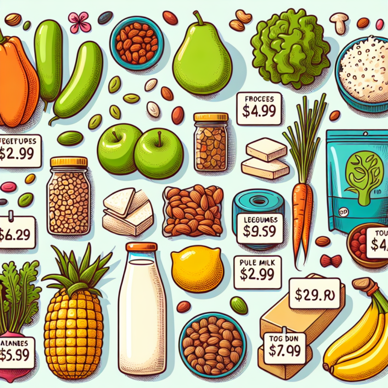 affordable vegan staples for beginners