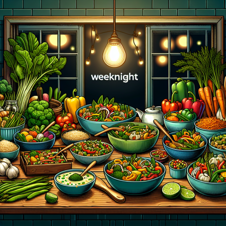 Easy Weeknight Vegan Meals.