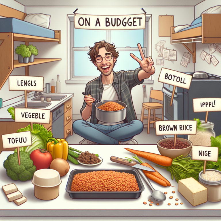 eating vegan as a college student cheap