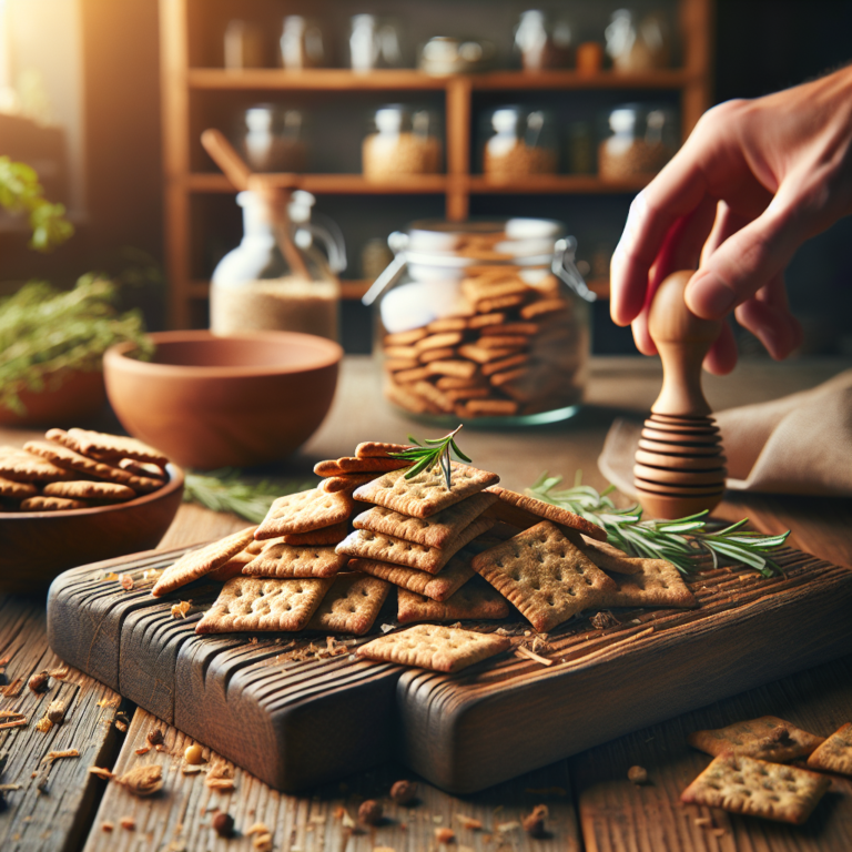 super simple vegan crackers you can make at home