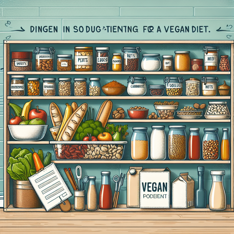 how to stock a budget vegan pantry