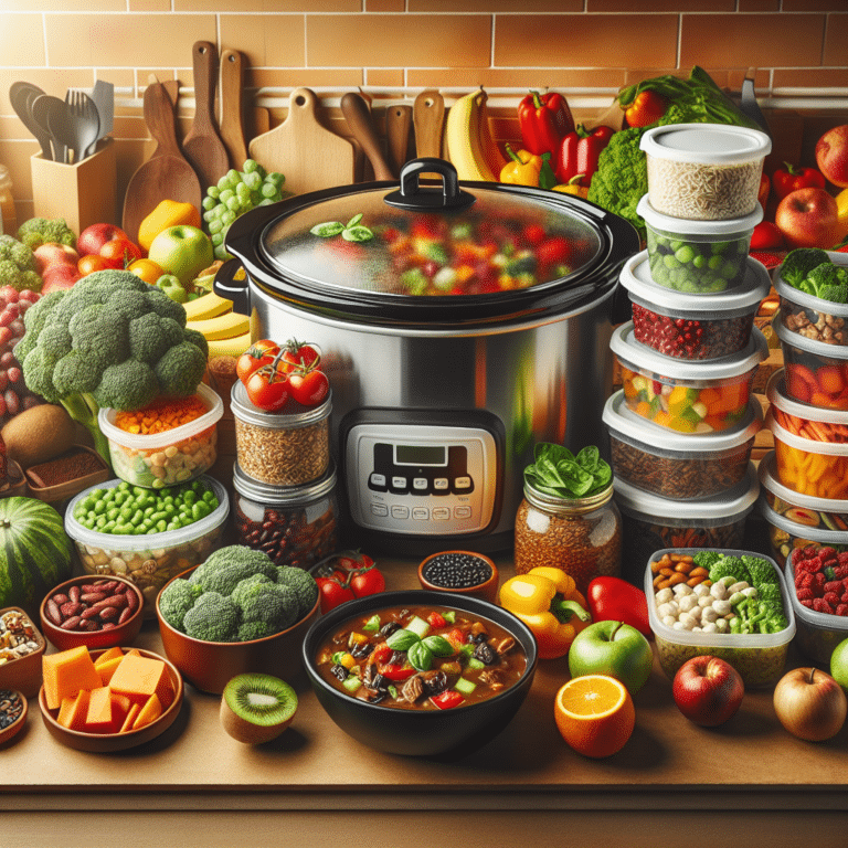 slow cooker vegan meal prep for busy weeks