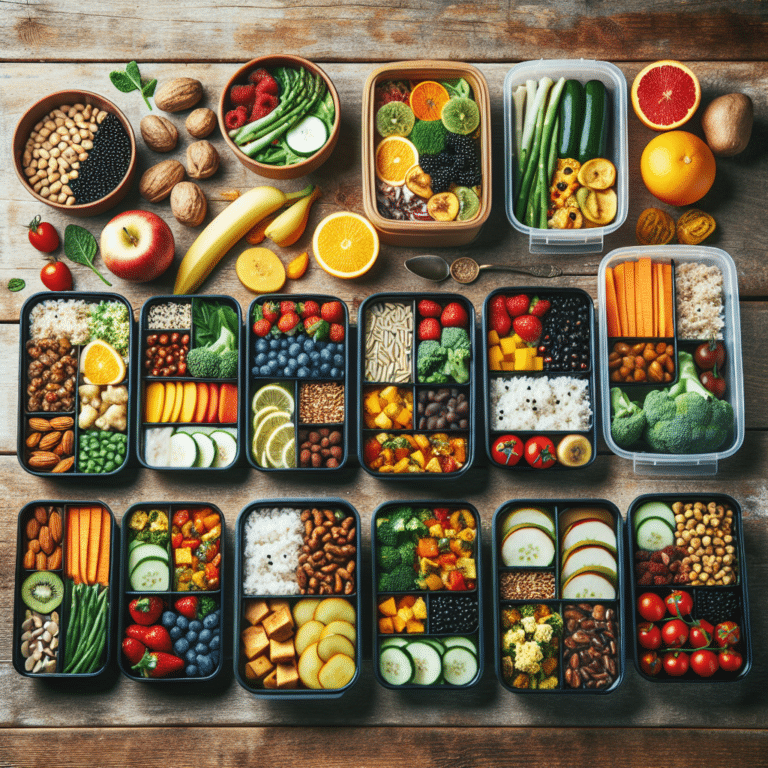 affordable vegan meal prep ideas for a week