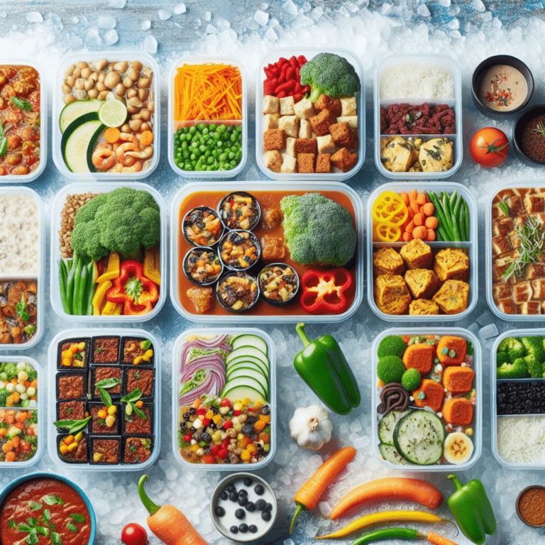 freezer friendly vegan meal prep recipes
