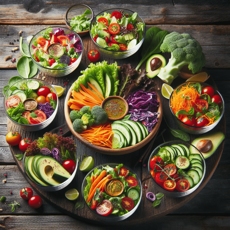 Fast Vegan Salad Recipes That Support Weight Loss Goals