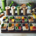 high protein vegan meal prep for athletes
