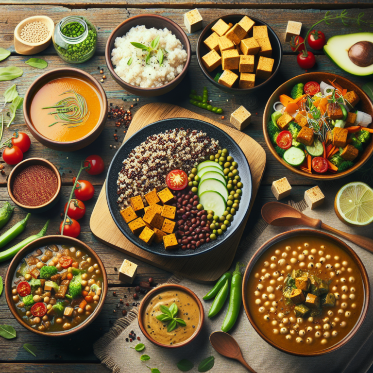 quick high protein vegan meals