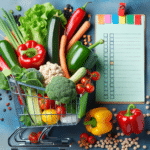 weekly vegan meal prep shopping list
