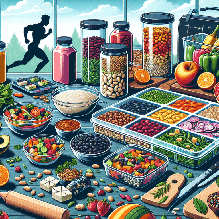 high protein vegan meal prep for athletes
