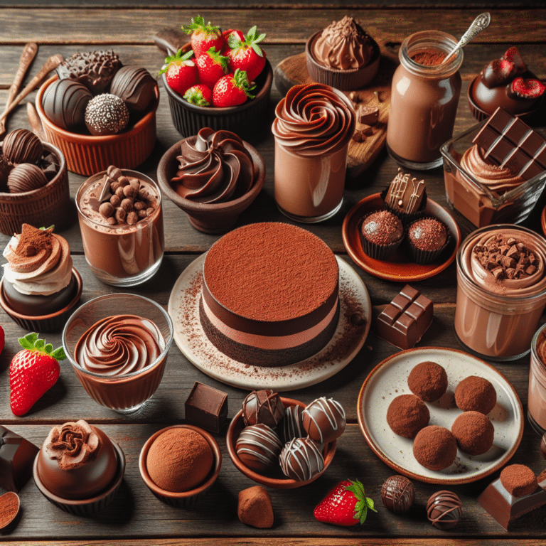 cheap vegan chocolate desserts