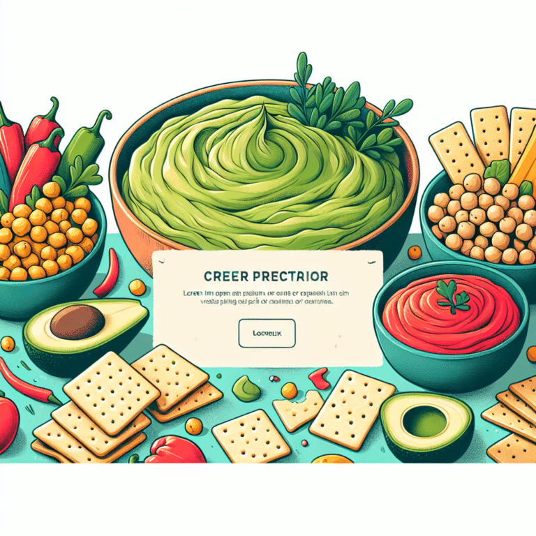 easy vegan dips for snacks