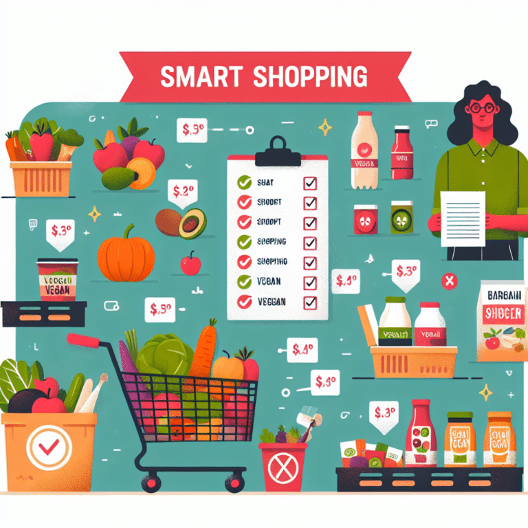 smart shopping strategies for budget-conscious vegans