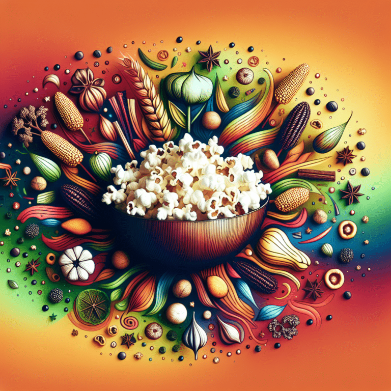 healthy vegan popcorn flavor ideas