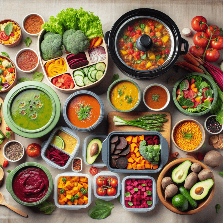 vegan slow cooker meal prep recipes