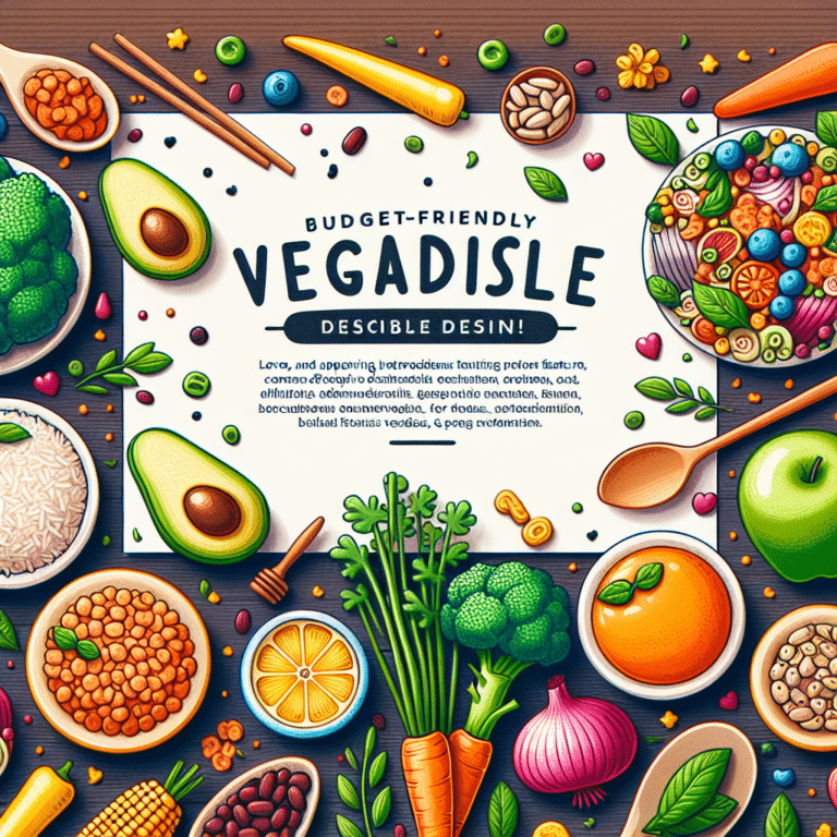 delicious vegan recipes that won’t strain your wallet