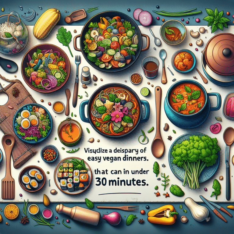 easy vegan dinners under 30 minutes