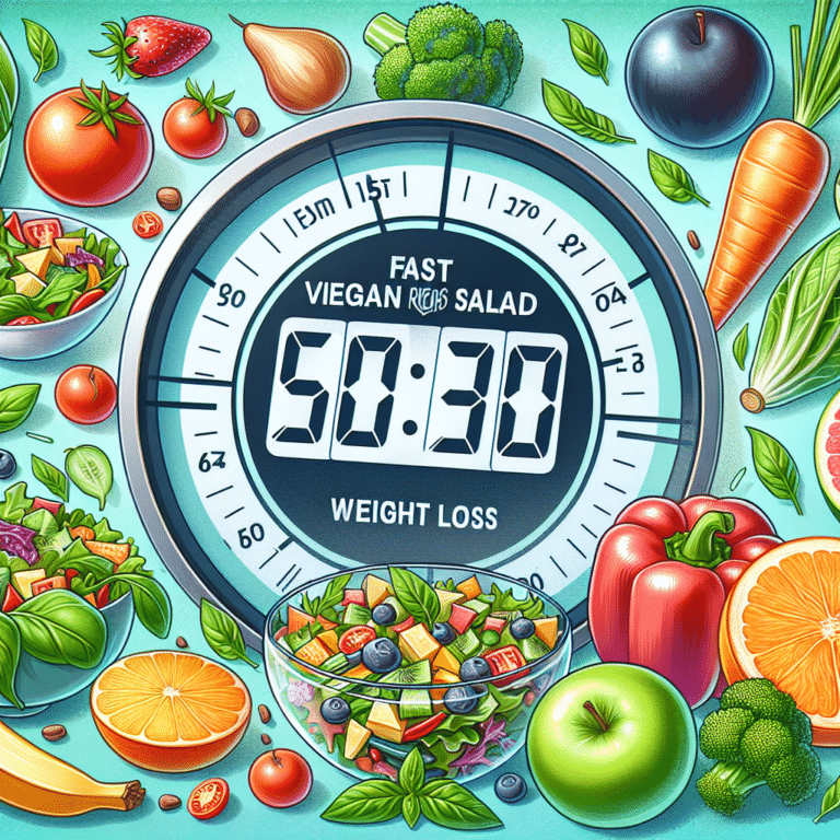 fast vegan salad recipes for weight loss