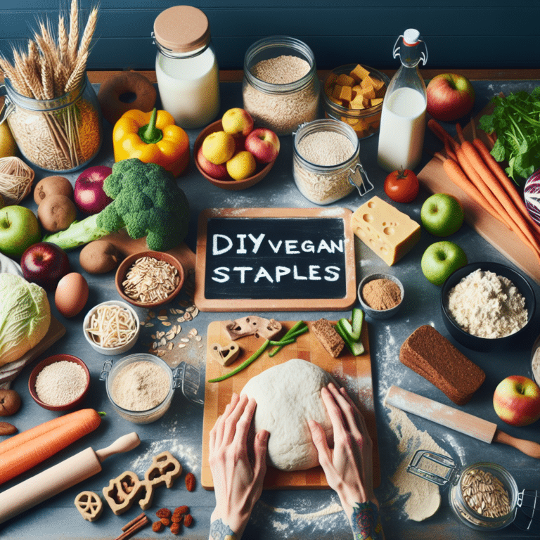 how to make your own vegan staples at home.