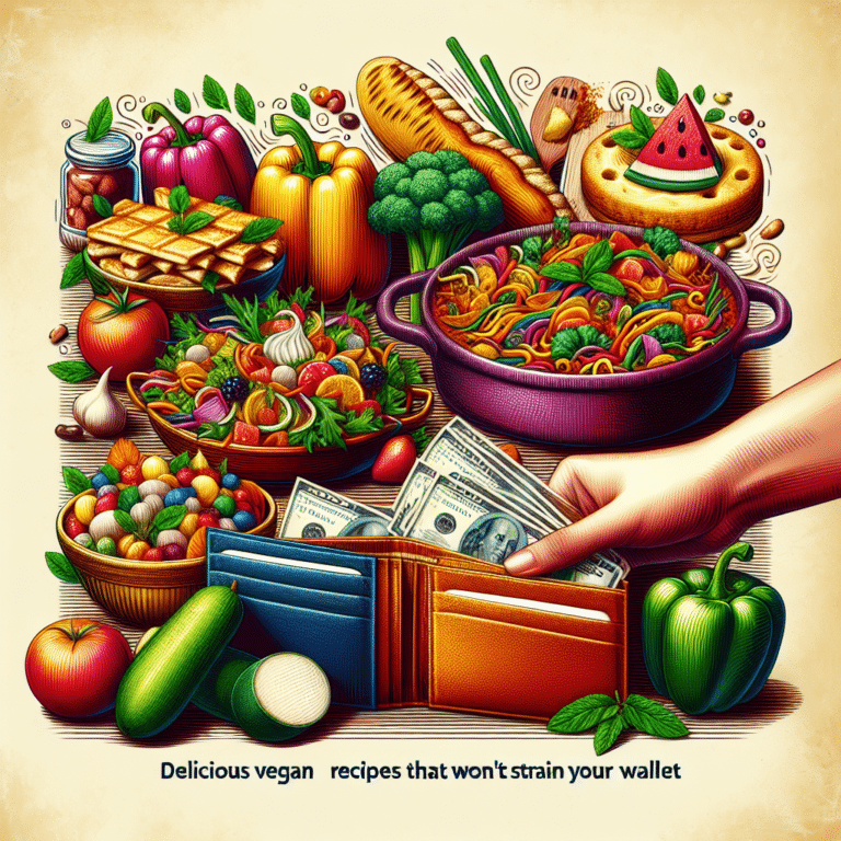 delicious vegan recipes that won’t strain your wallet