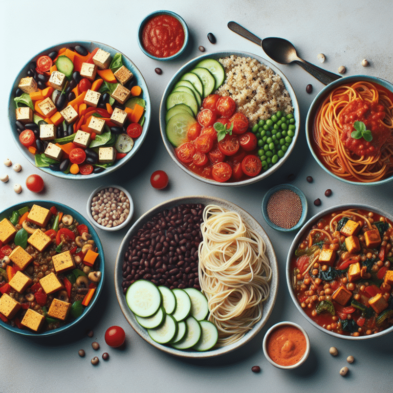 quick high protein vegan meals