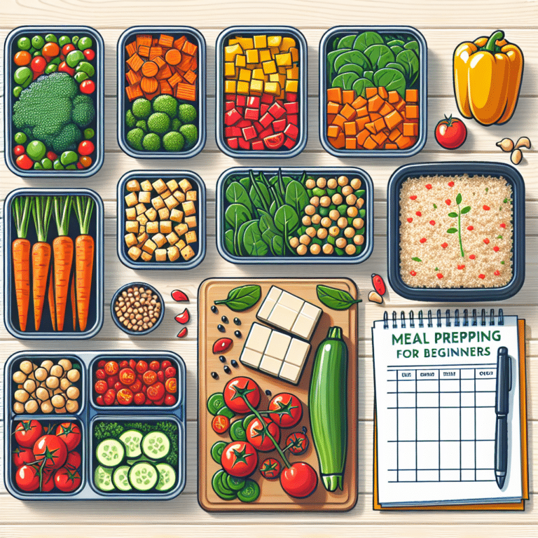 how to meal prep vegan meals for beginners