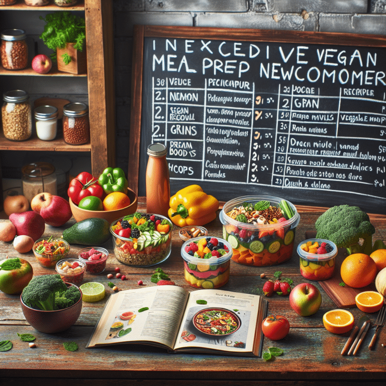 budget-friendly vegan meal prep for beginners